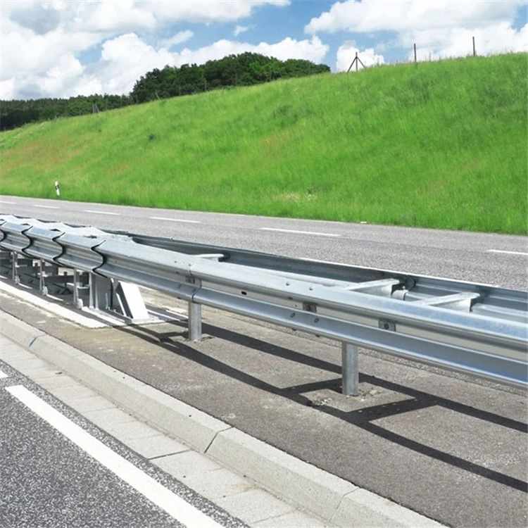 Good quality golden supplier professional production highway crash barrier w beam steel guardrail