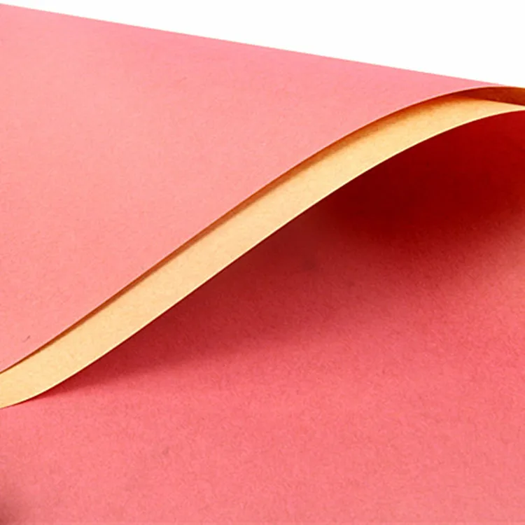 120gsm  thicker craft paper high quality luxury clothing gift packaging double side colorful  flower wrapping kraft paper