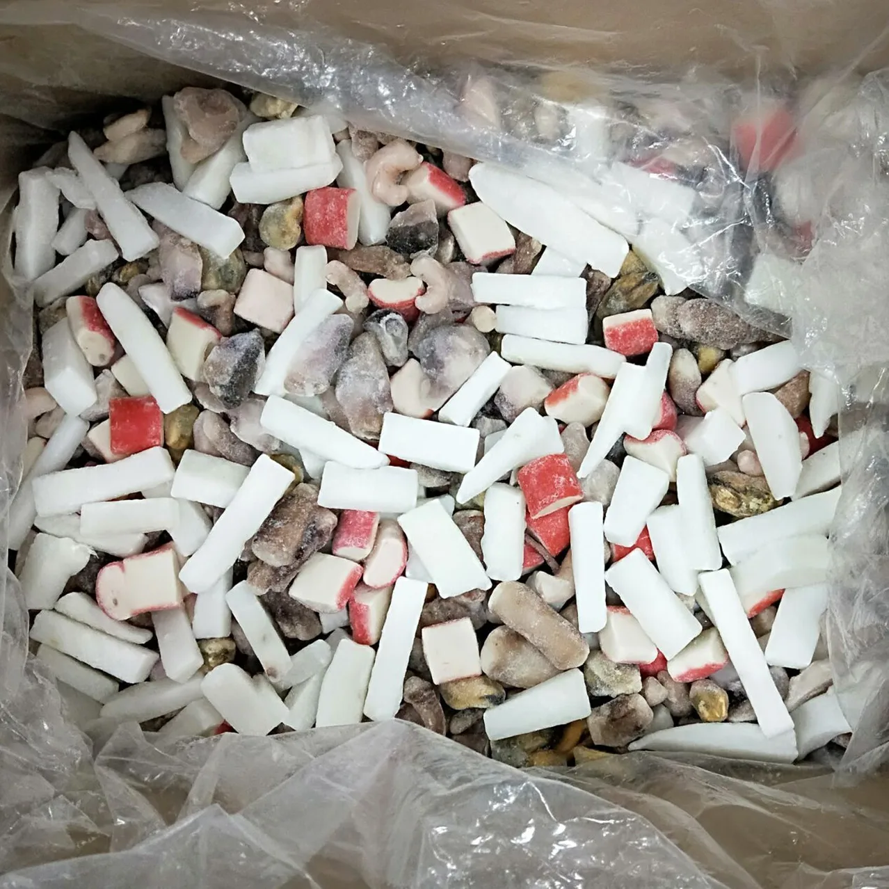 
Frozen seafood mix for Africa market 