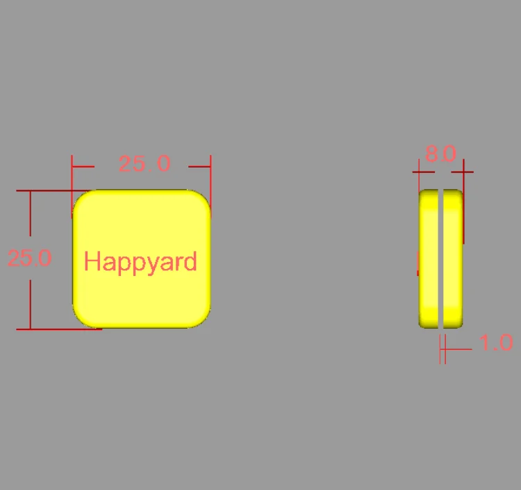 Горячая Распродажа, высококачественный Вибрационный демпфер для тенниса в форме логотипа на заказ