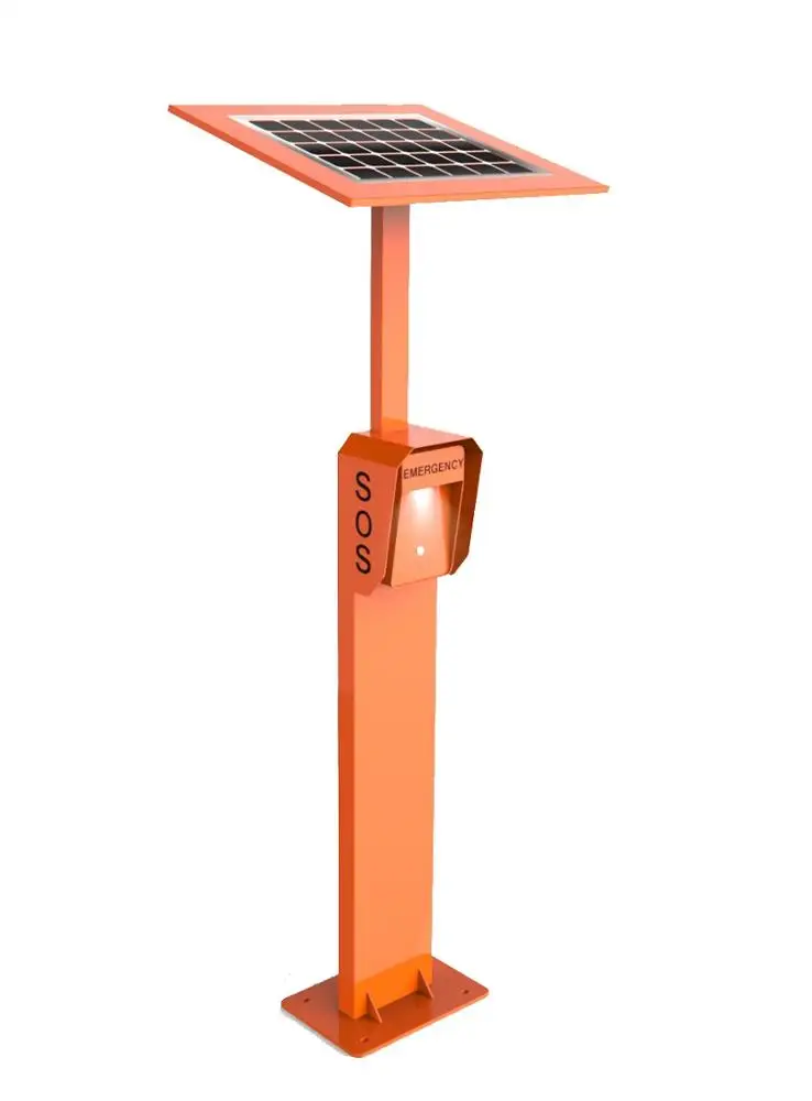 Шоссе чрезвычайных телефонов с солнечной энергии, 3G приДорожный телефон SOS башни