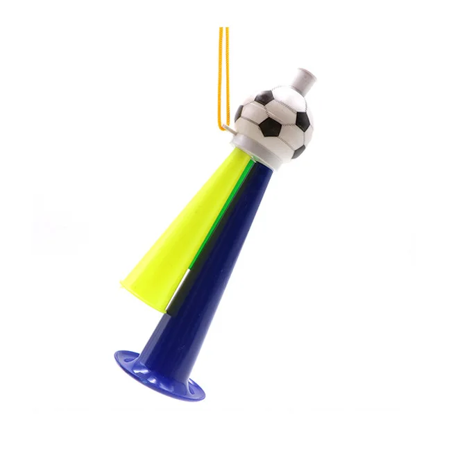 
World Cup Football Soccer Sports Fans Plastic Cheer Horn Toy Cheerleading Tool 
