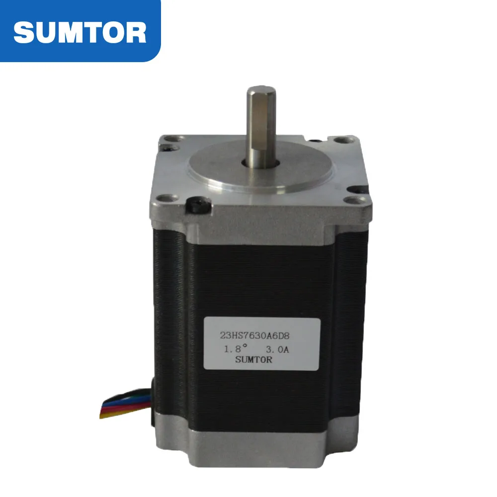 8 мм диаметр вала одноосного трехполюсного шагового двигателя 8 мм 57 nema 23 избыток крутящего момента