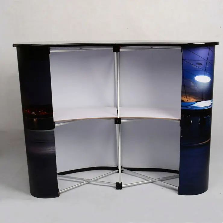 
Promotion Counter Portable Pop Up Counter Promotion Table Trade Shows Displays Table 