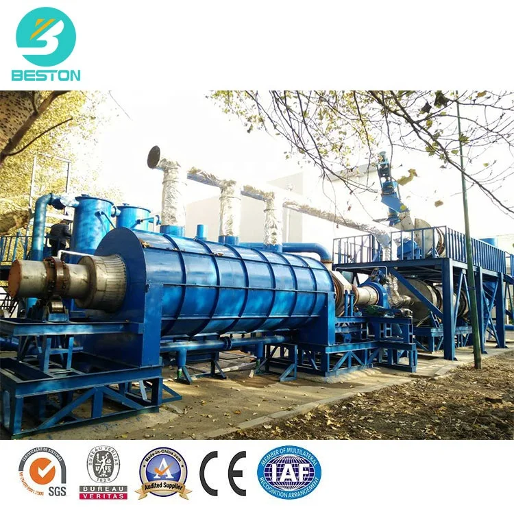 Air flow carbonised coconut shell rice husk charcoal machine thailand