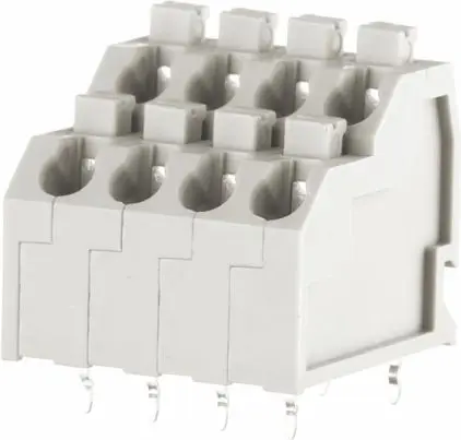 WANJIE высококачественный двухрядный пружинный разъем печатной платы (WJ250T-5.0)