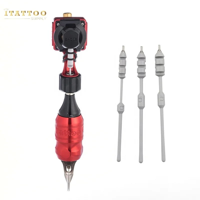 I Tattoo 2019  Popular Body Art Machine complete Customize logo Eagle Rotary Tattoo Machine Tattoo Kits