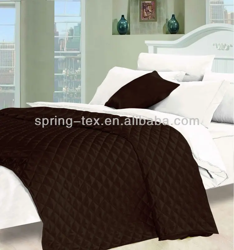 100% г. Роскошные полиэфирный Атлас покрывало