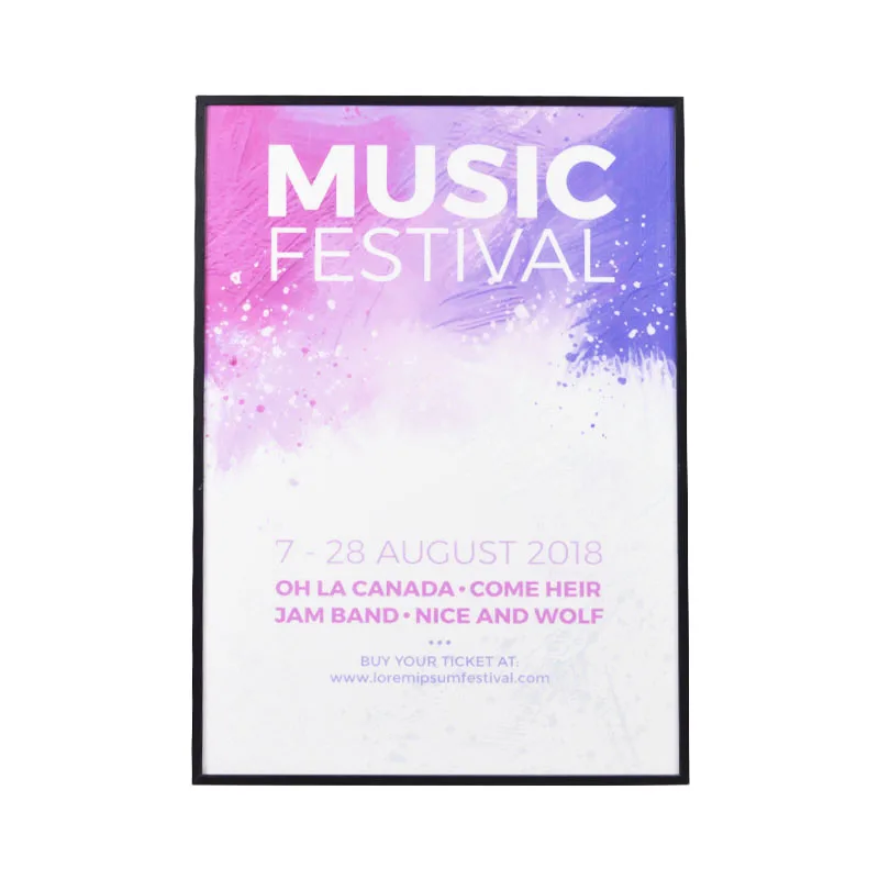 edging a1 a3 a4 size a2 plastic aluminum frame aluminum poster frame aluminum picture frame