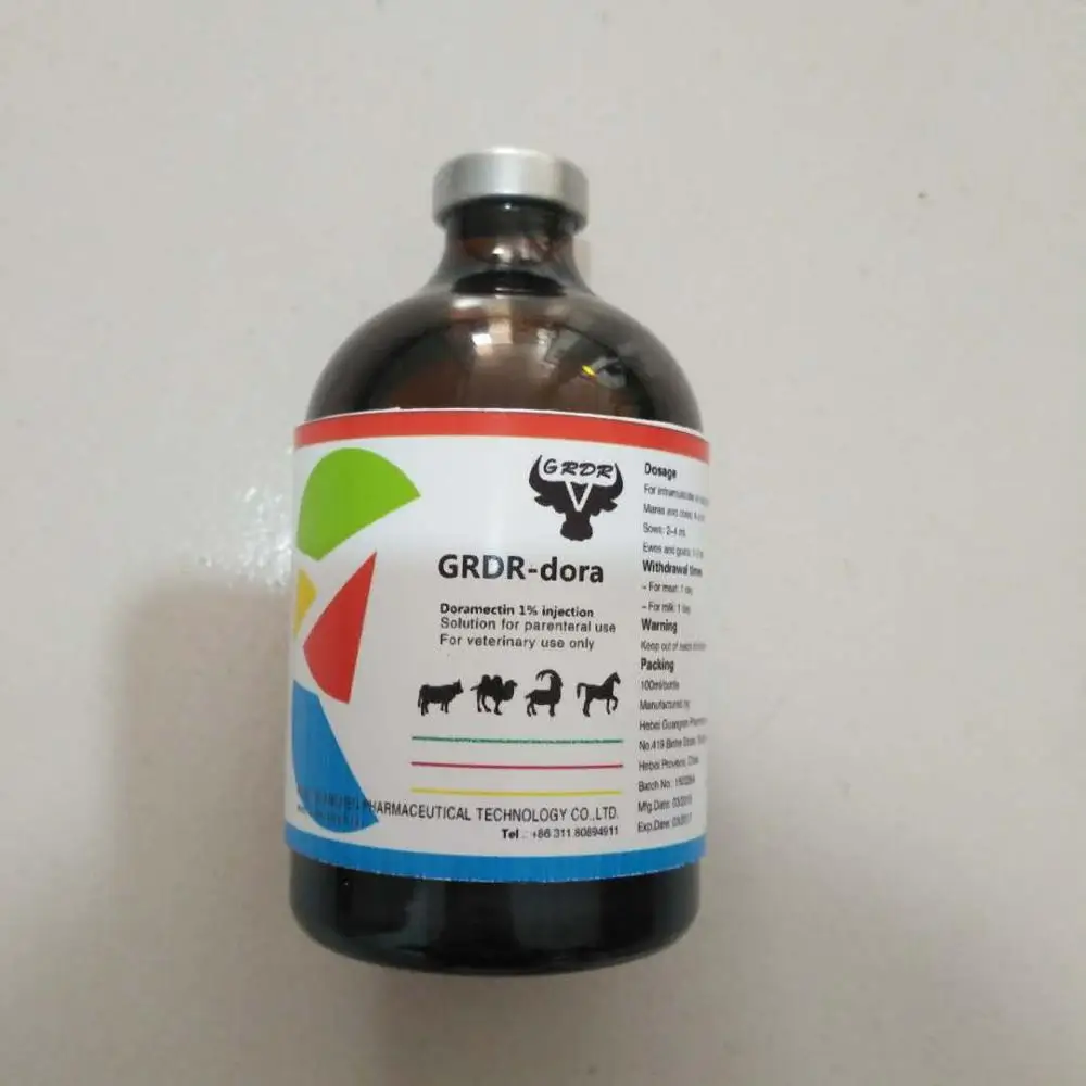 
Doramec L.A. / Doramax L.A. - Long Acting doramectin (injectable) veterinary use - deworming - antiparasitic 