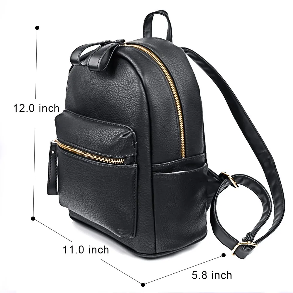 Женский рюкзак, кошелек из искусственной кожи, повседневная школьная сумка, модный рюкзак, кошелек