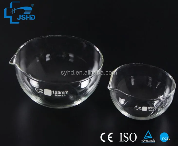 Laboratory Borosilicate Glass Boiling Dish