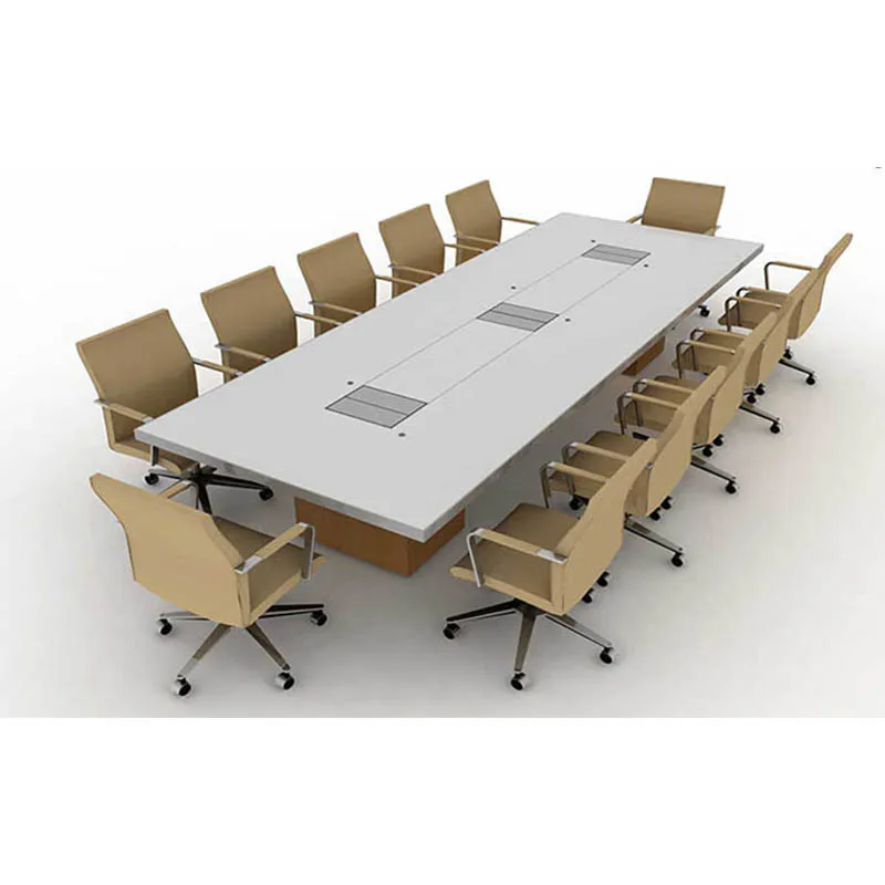 Рабочий стол из меламина, квадратный стол для переговоров