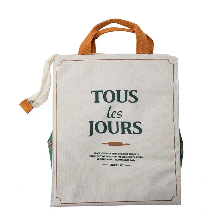 Customize Promotional Reusable Eco Friendly Neoprene Lunch Ice Cooler Bag Insulated for Food