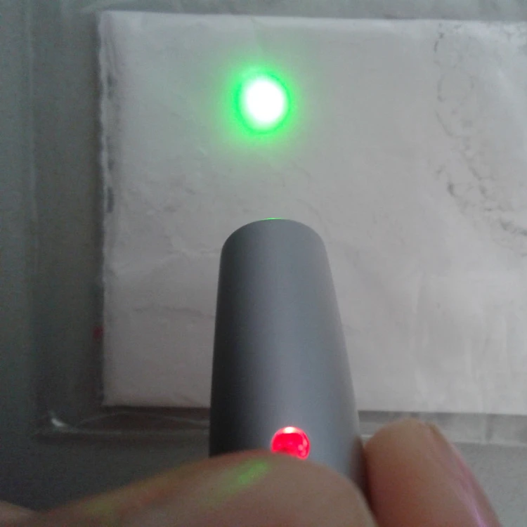 infrared phosphor upconverting for making money detector