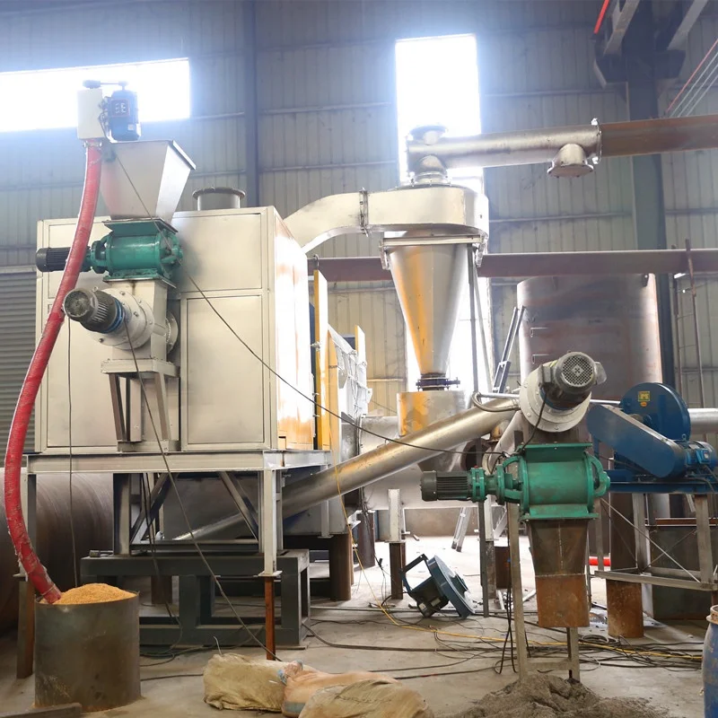 Horizontal Drum Type Carbonizer Machine for Biomass Carbonization