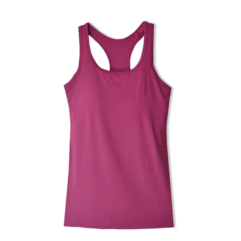 Wholesale fitness women sports sleeveless merino wool tank top