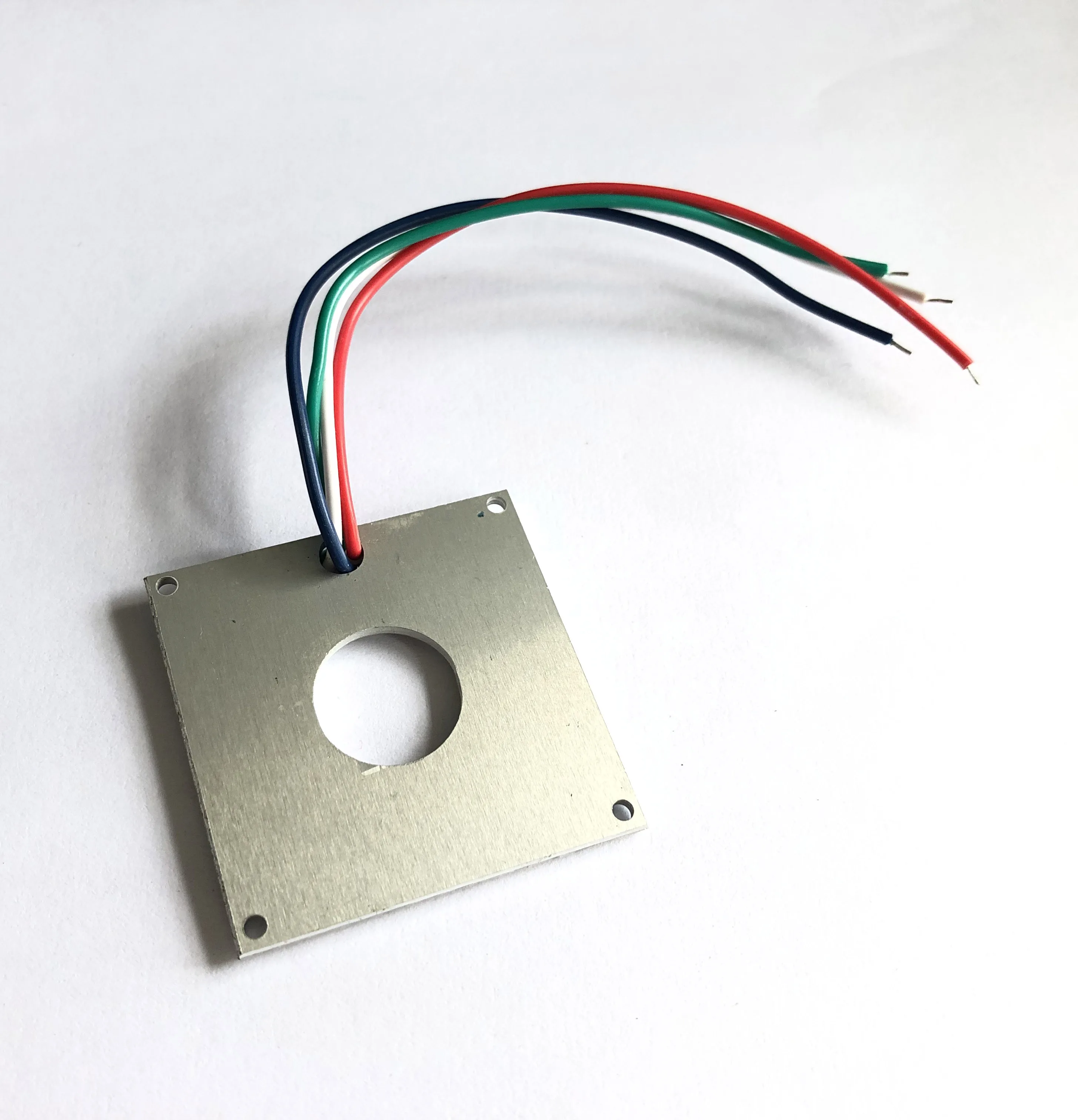 0.6W Triple color Medical Camera Custom LED PCB Board with IR 850nm and Blue 470nm 38mm Square