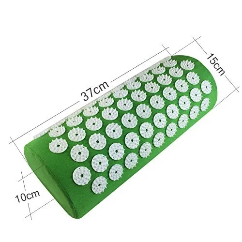 Acupressure Mat - Bed of Massage Pillow Pad - Body Massager Cushion for Back, Legs, Neck, Sciatica, Stress & Pain Relieve