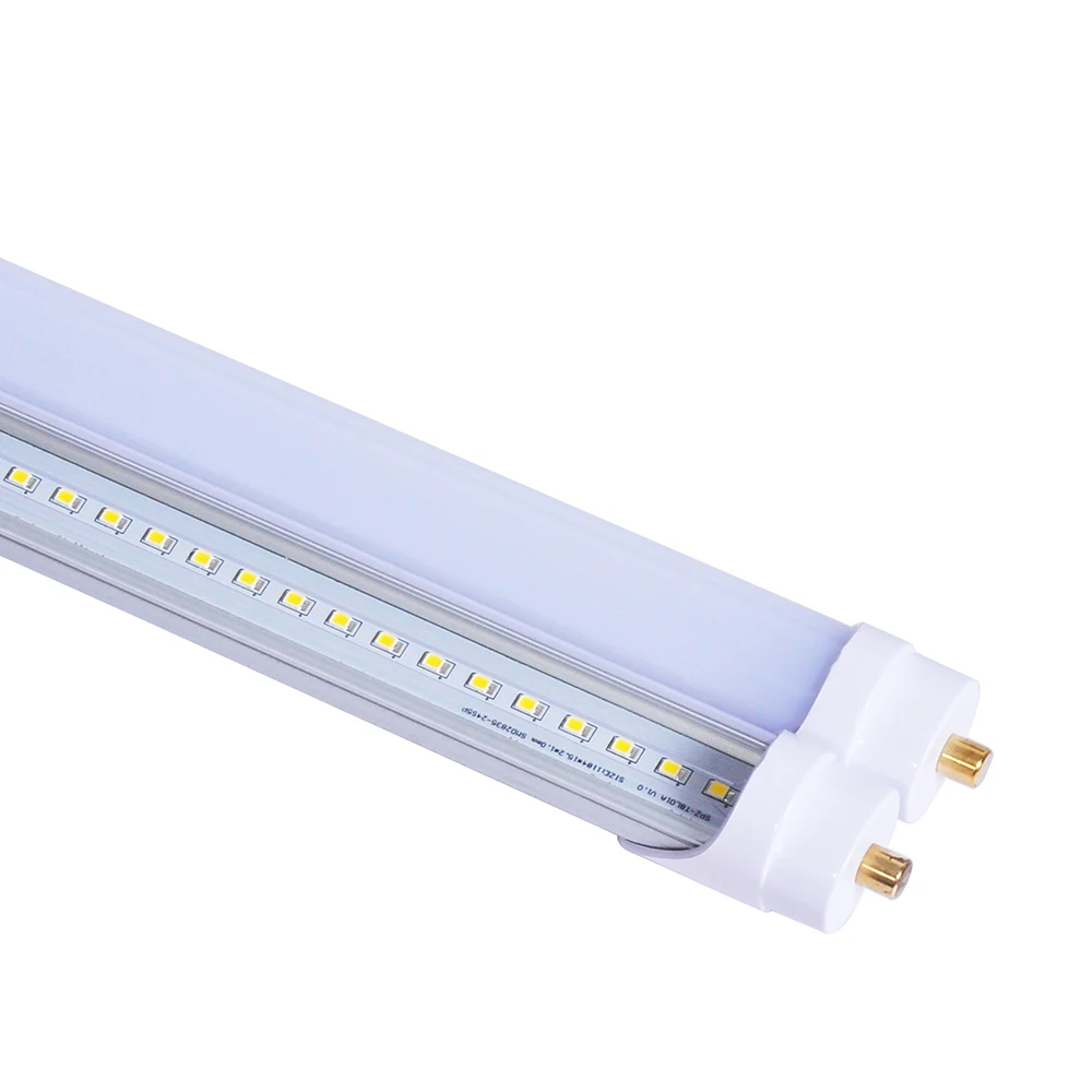 8 feet Single Pin Led Light Tube T8 Led Tube Ballast Compatible