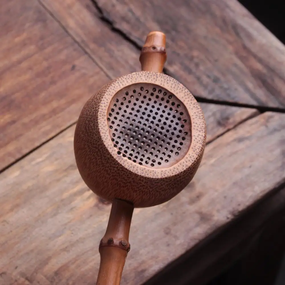 Creative natural bamboo Tea filter Japanese  tea leak filter  tea infuse