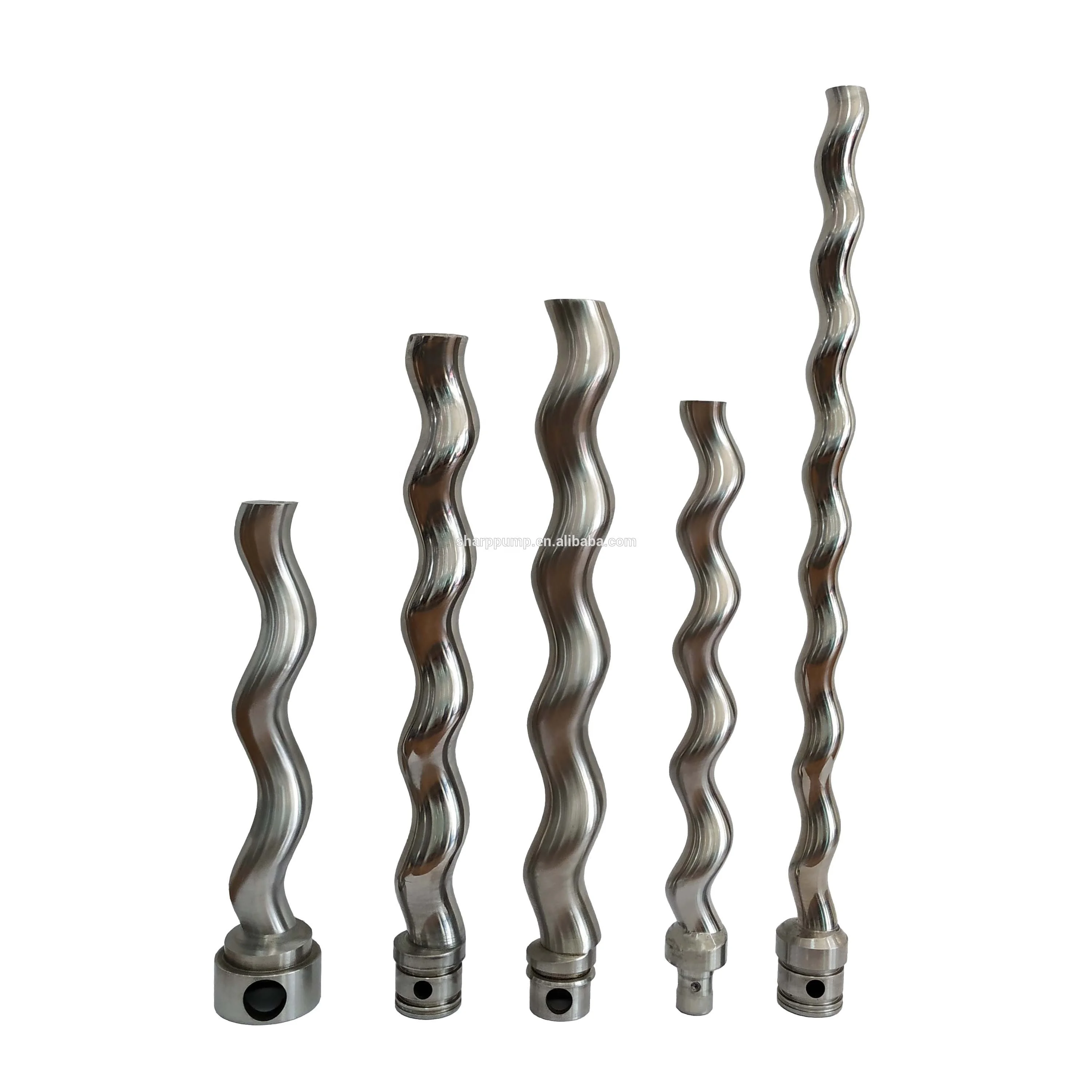 most popular netzsch type NM015 progressing cavity screw pump parts rotor stator for food/waste water/oil transfer