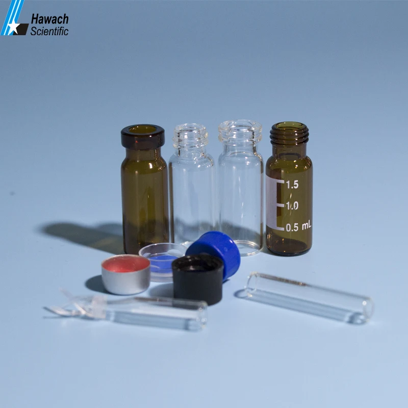 1,5 мл 11 мм стекло предварительно разрез образец оснастки топ флаконы для HPLC