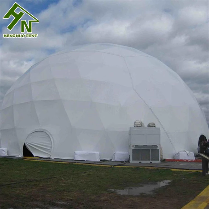 40m outdoor big white marquee circus dome roof double decker tent for wedding