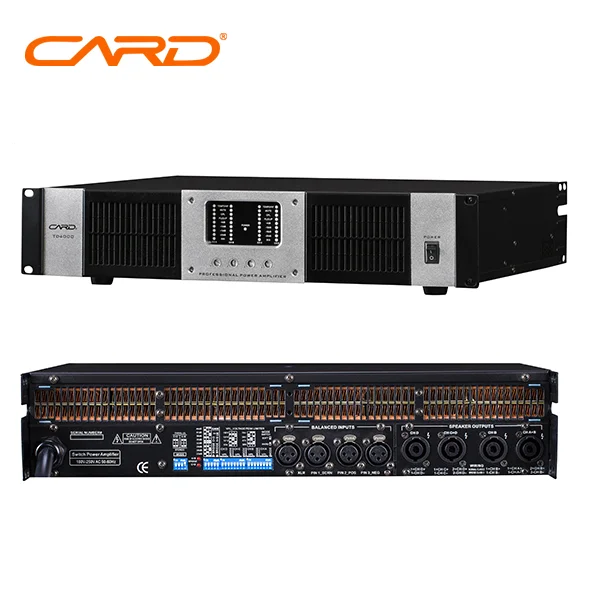 
1000w*2Professional switching power amplifier digital audio processor amplifier for karaoke system 