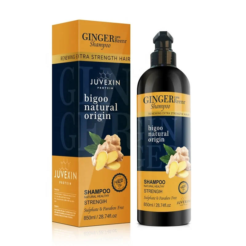 
NEW 850ML Wholesale Ginger hair shampoo Moisturizing Repair hair 