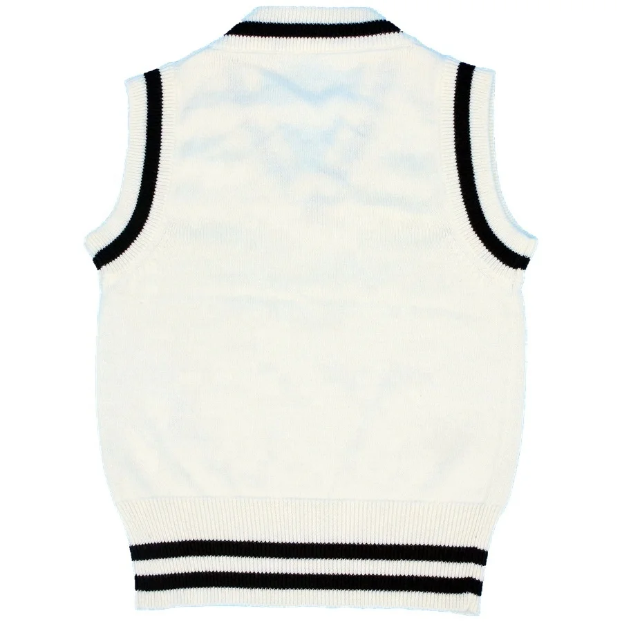
hot selling OEM new design custom winter warm sleeveless school uniform sweater 