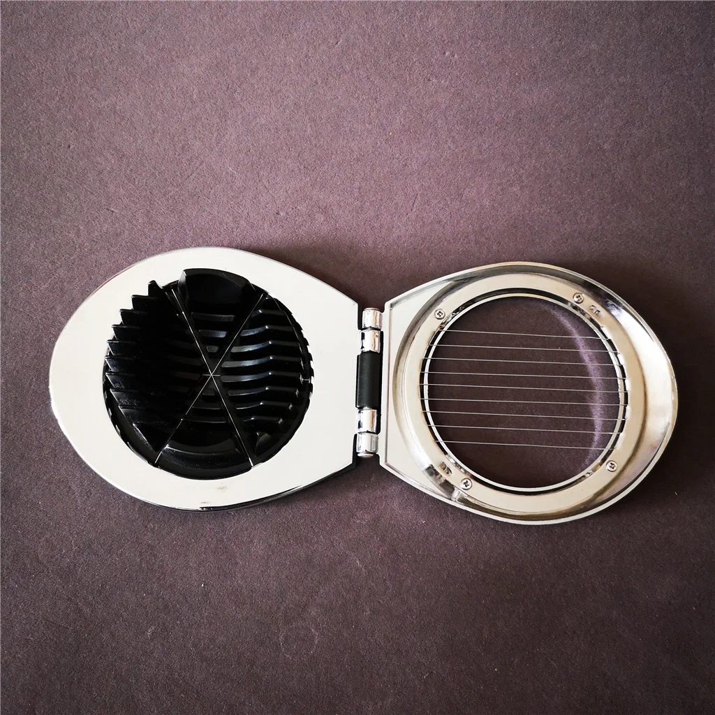 Steel wire multi functional 2 in 1 egg cutter slicer