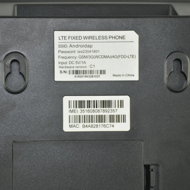 4G Lte GSM fixed wireless desktop cordless phone