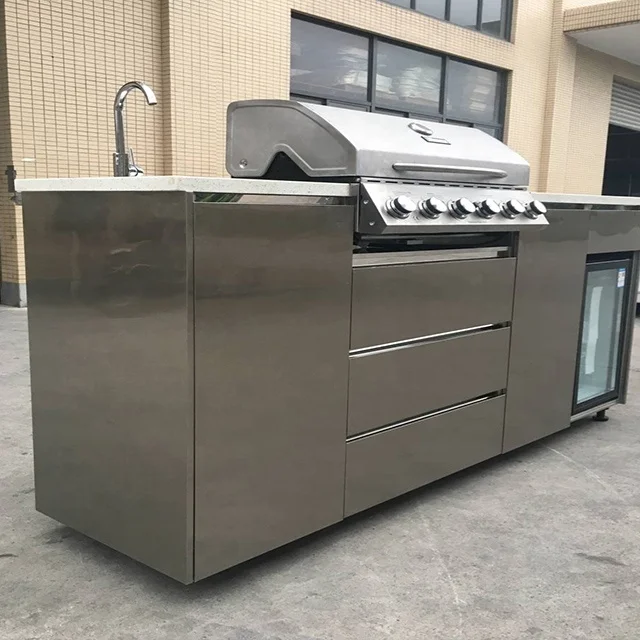 Cheap Outdoor Furniture Modern Outdoor bbq Cabinet