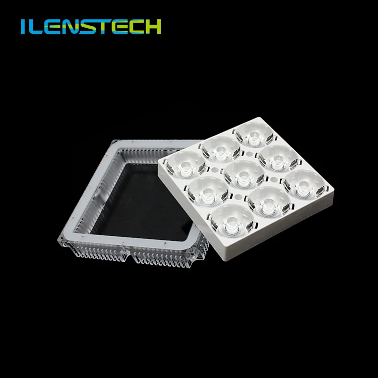 3535 pmma lens  led optical lens 3 degree narrow beam led lens for stage lighting