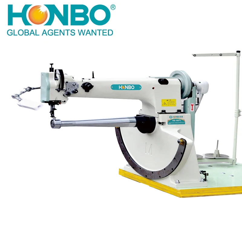 HB-169 TL industrial double thread side seam edge shoe sewing machine