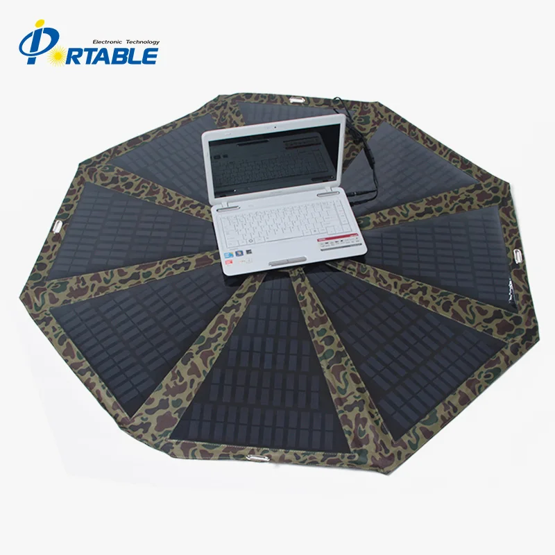 Новейшее уличное солнечное пляжное зарядное устройство 60 Вт для мобильных телефонов, планшетов, ноутбуков и т. д.