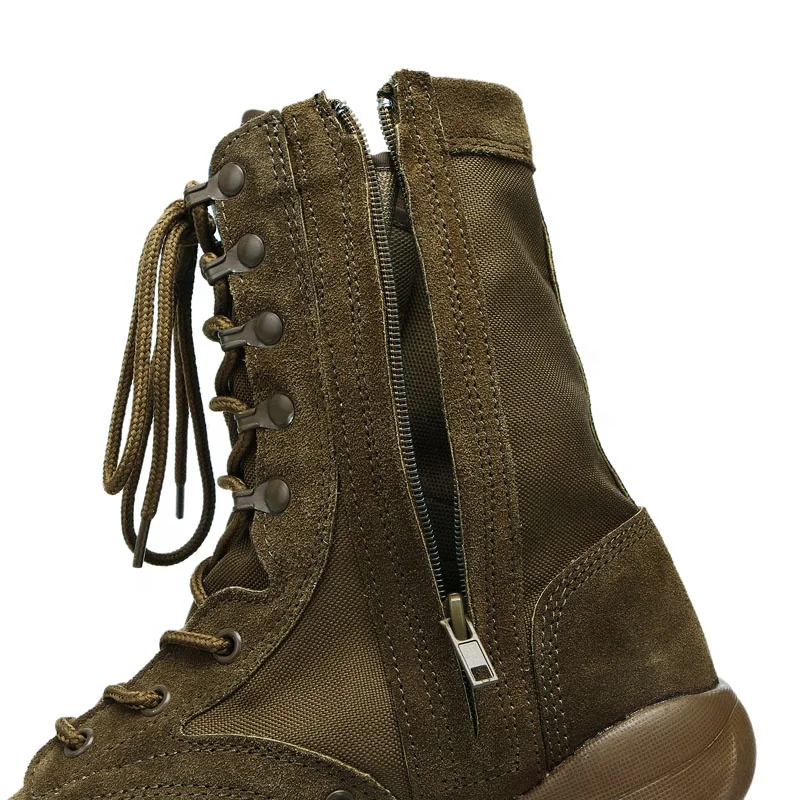XINXING Factory Dark Khaki Ultra Light Tactical Boots EVA Light Outsole Boots