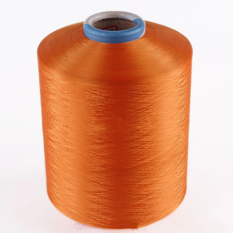 100%polyester DTY 150D/48F filament yarn for cloth fabrics socks ribbon