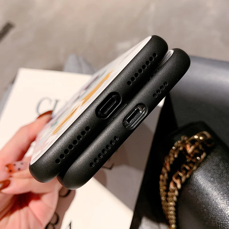 Модные чехлы для мобильных телефонов из ТПУ и поликарбоната, модный силиконовый милый и цветной защитный чехол для телефона iPhone 12, 11 pro, X, XR