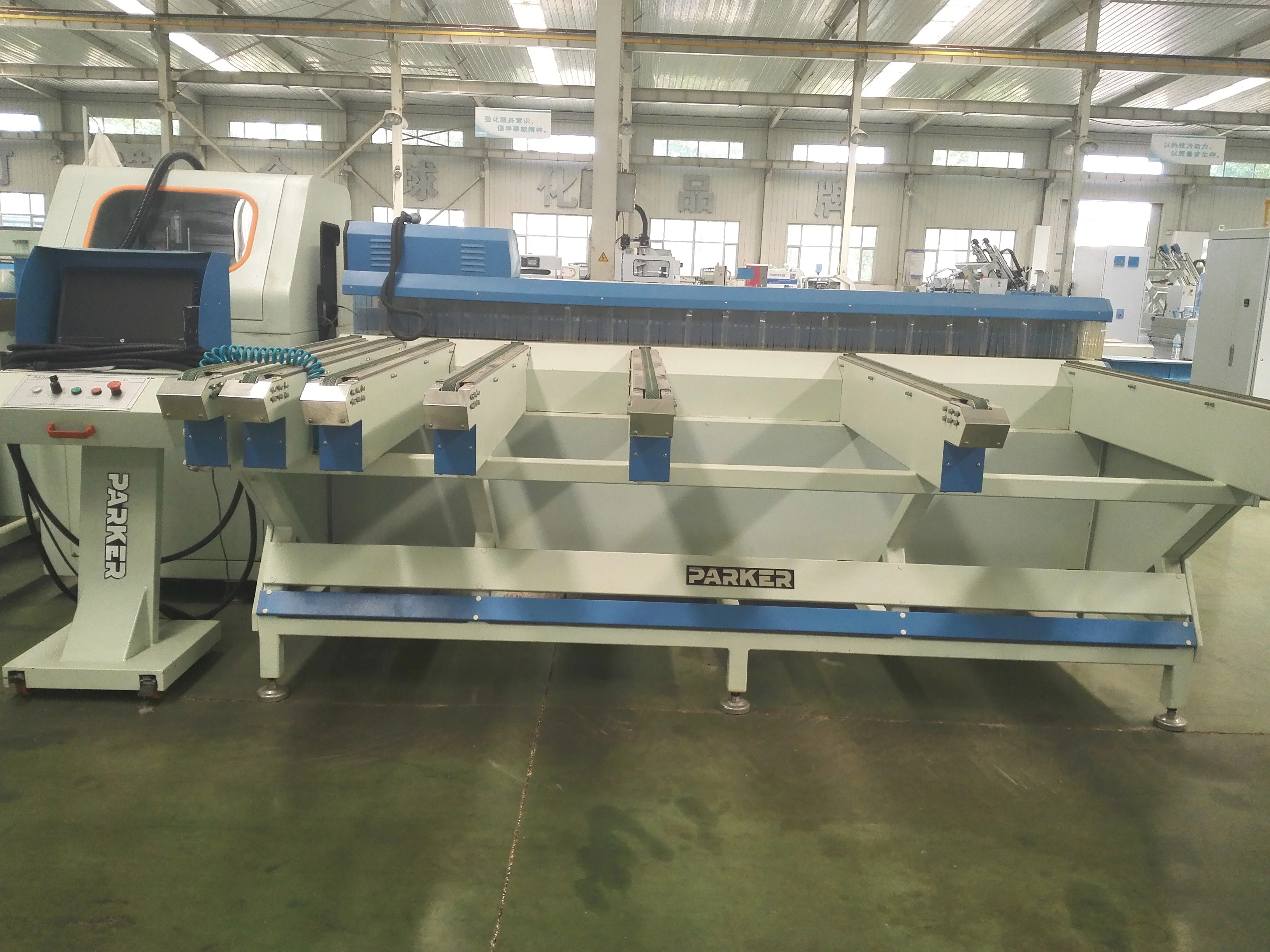 Aluminium Profile Intelligent Cutting Center High speed cutting machine