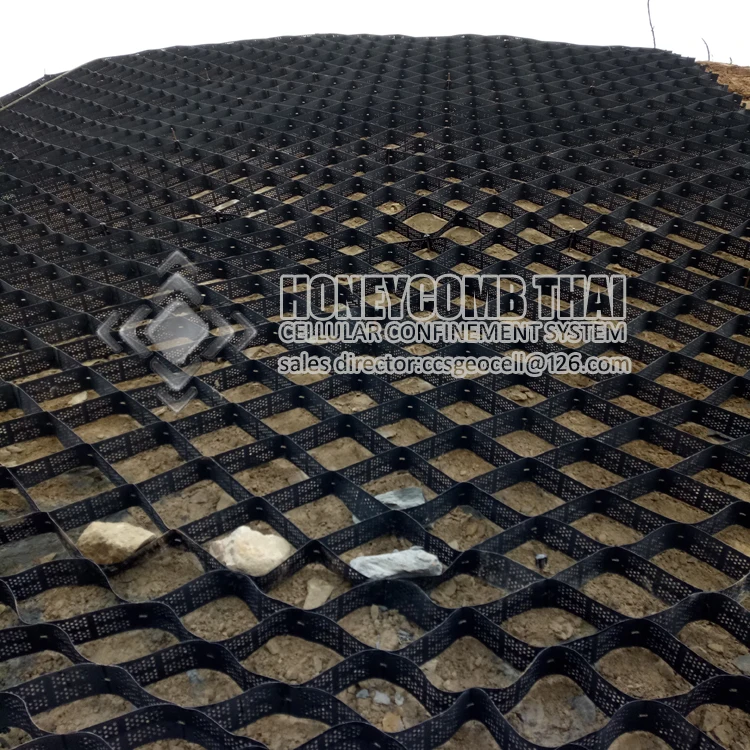 
geoceldas plastic geocell for slope protection 