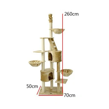 Доска для когтей из сизаля разных цветов