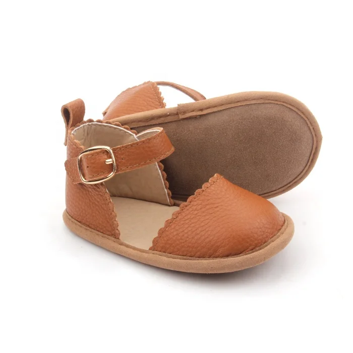 BEIBEINOYA Wholesale Baby Leather Sandals Soft Sole Genuine Kid Girls Shoes