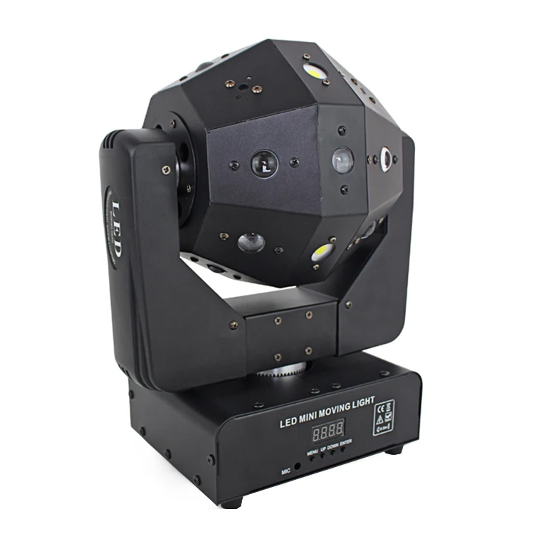 
2019 new Inno pocket strobe beam laser 3in1 led mini head moving light for dj disco nightclub 