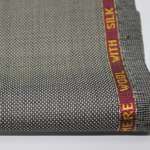 Ready Stock Birds Eye Wool Polyester Blend Fabric