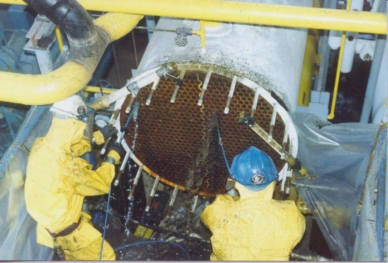 1400bar condenser tube cleaning high pressure hydro jetting equipment