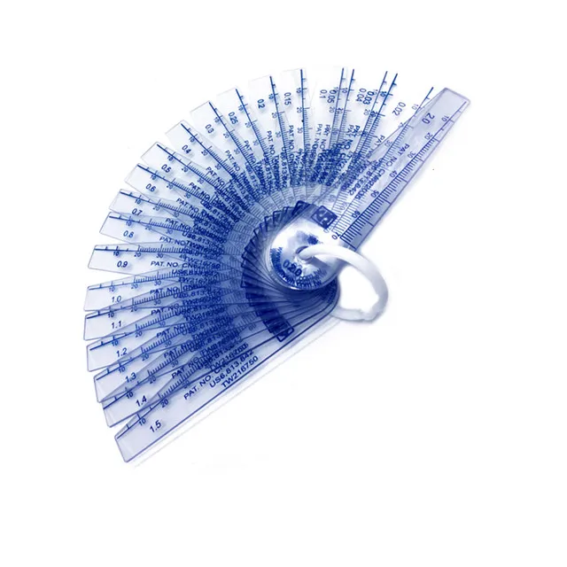 BEST plastic Feeler gauge plastic feeler gage