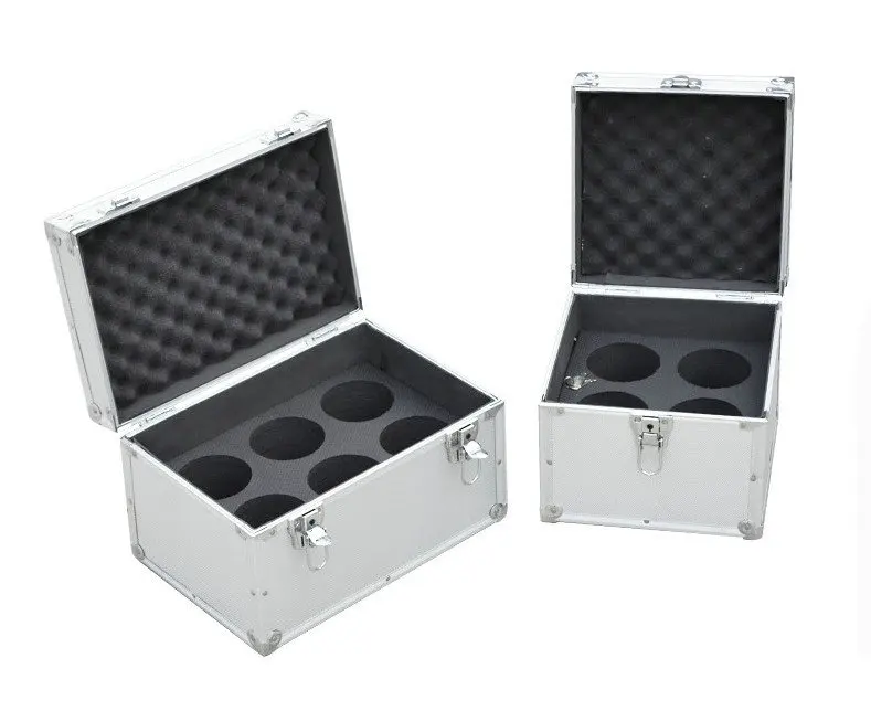 
Customized Aluminum 100ML Syringe Needle case /Storage Box for Reagent Bottle and Sampling Bottle 