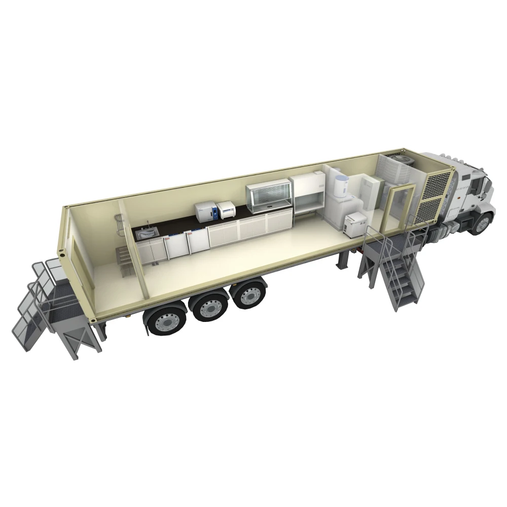 
Custom Mobile Office Lab Laboratory Trailer 